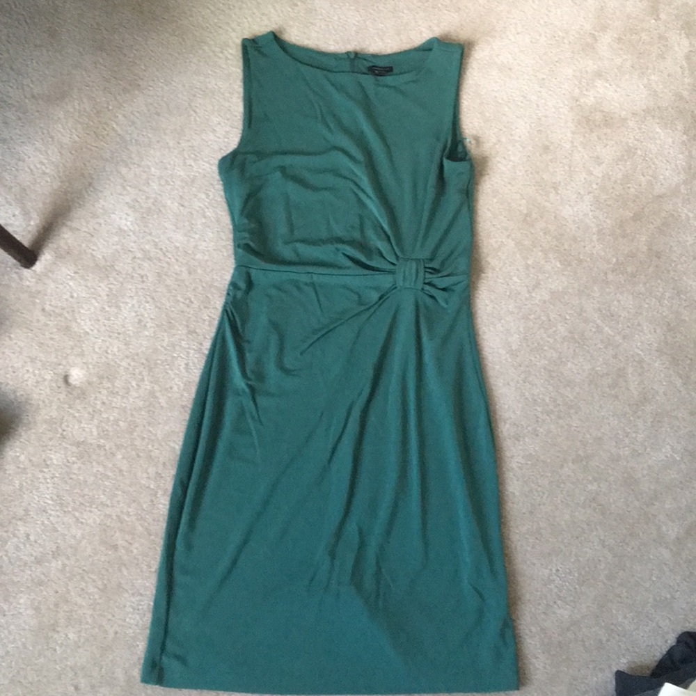Green work appropriate dress